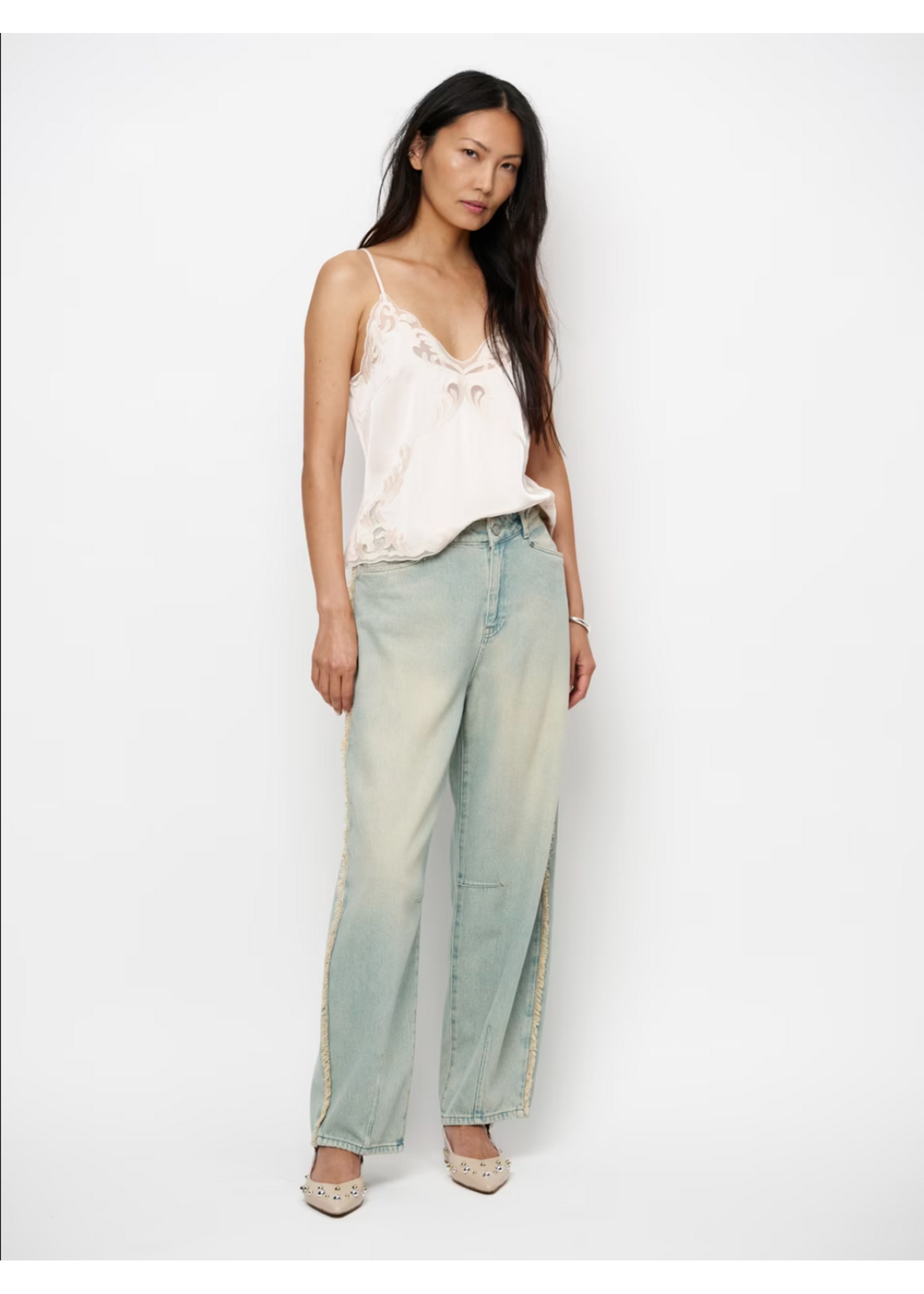 FRINGE JEANS