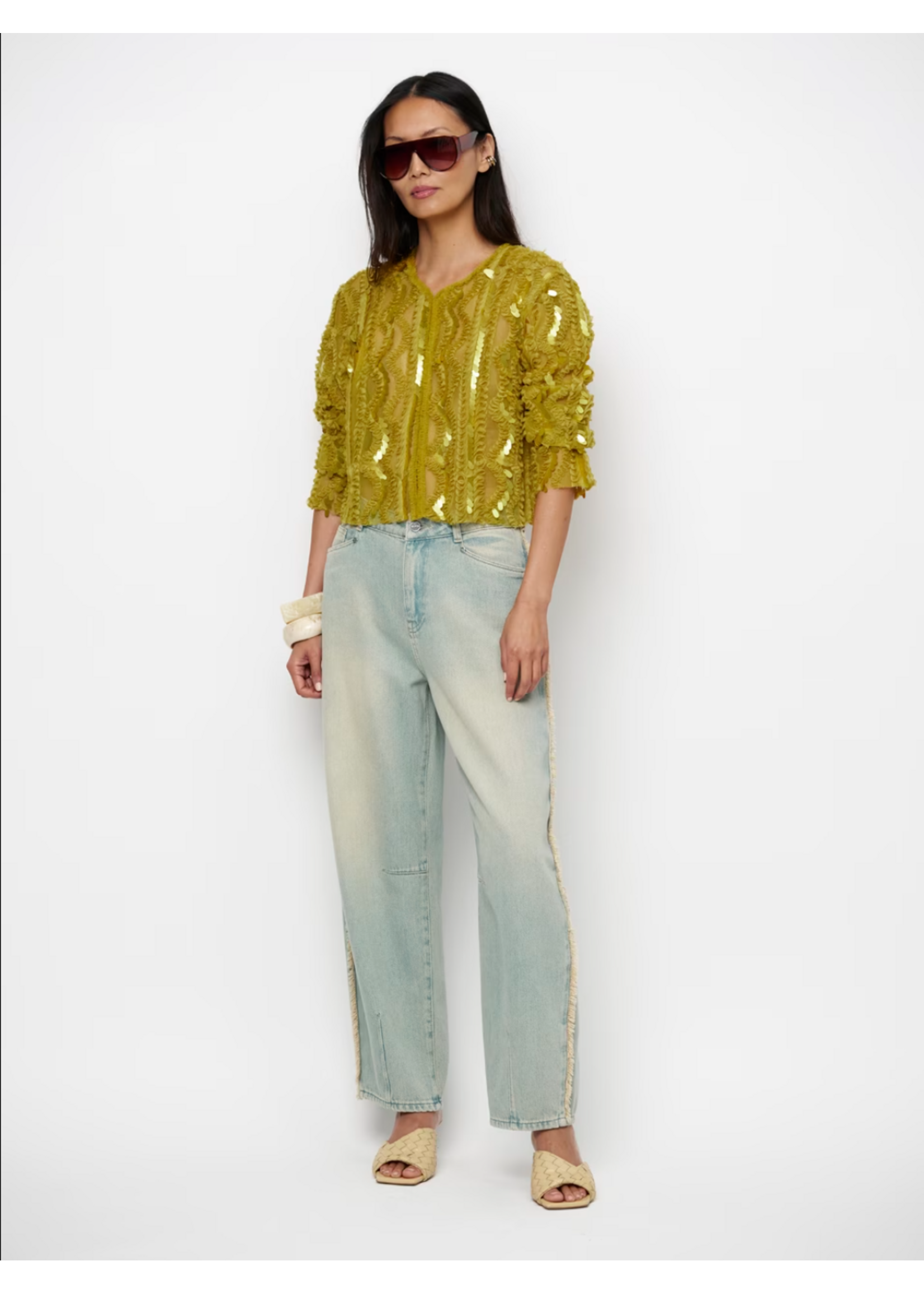 FRINGE JEANS