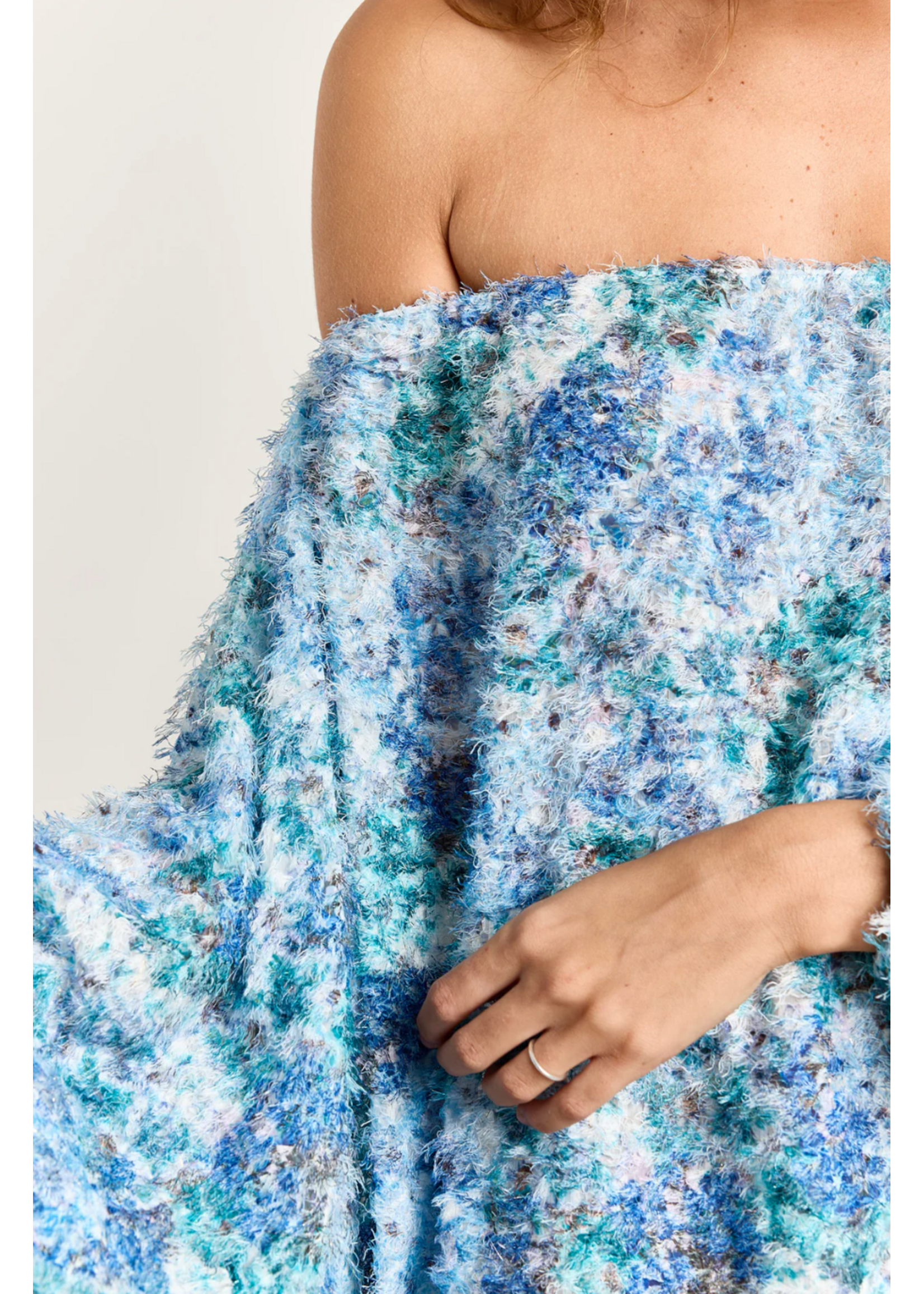 TEXTURED DRESS