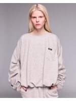 PINSTRIPE SWEATSHIRT