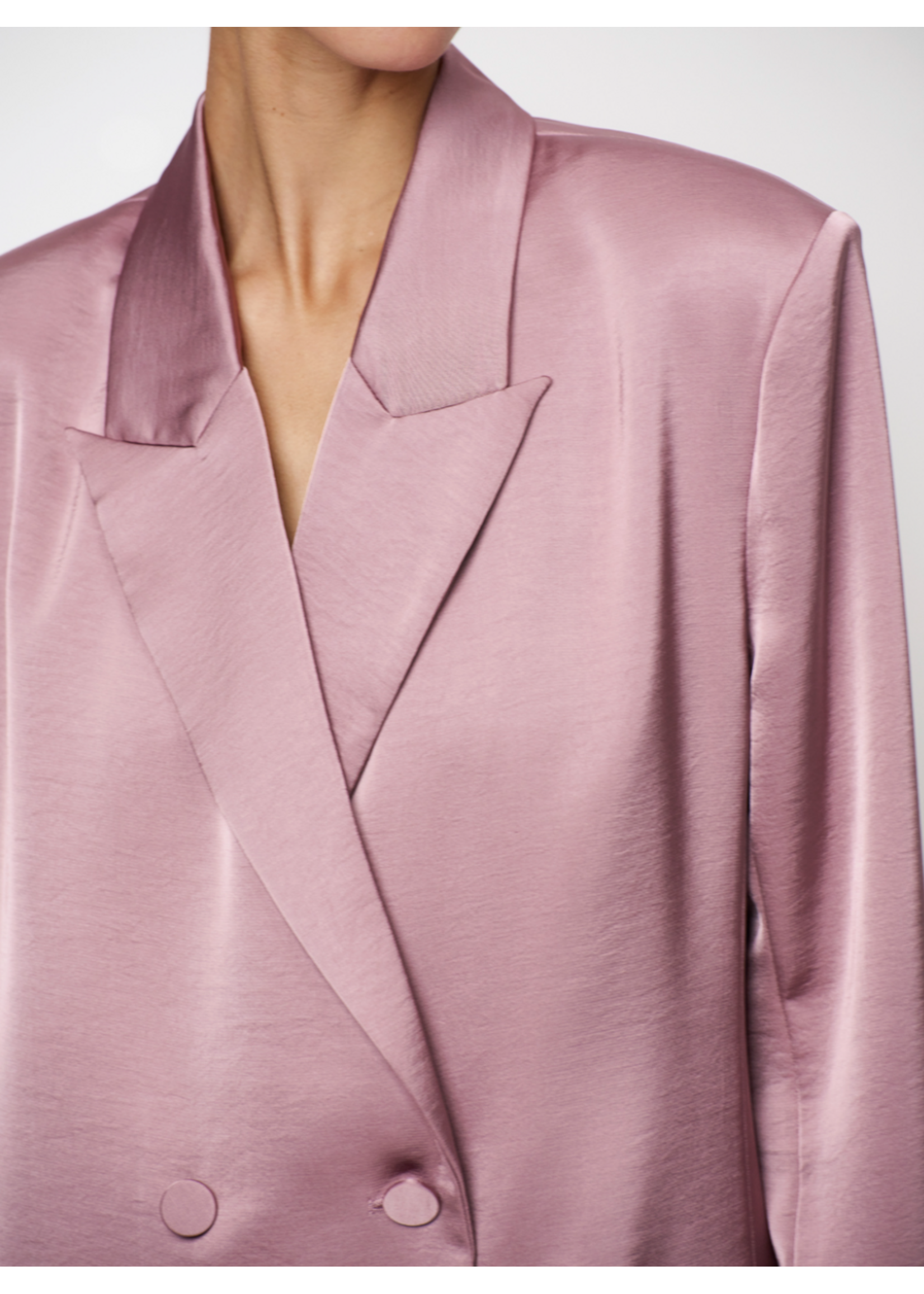 SATIN BLAZER