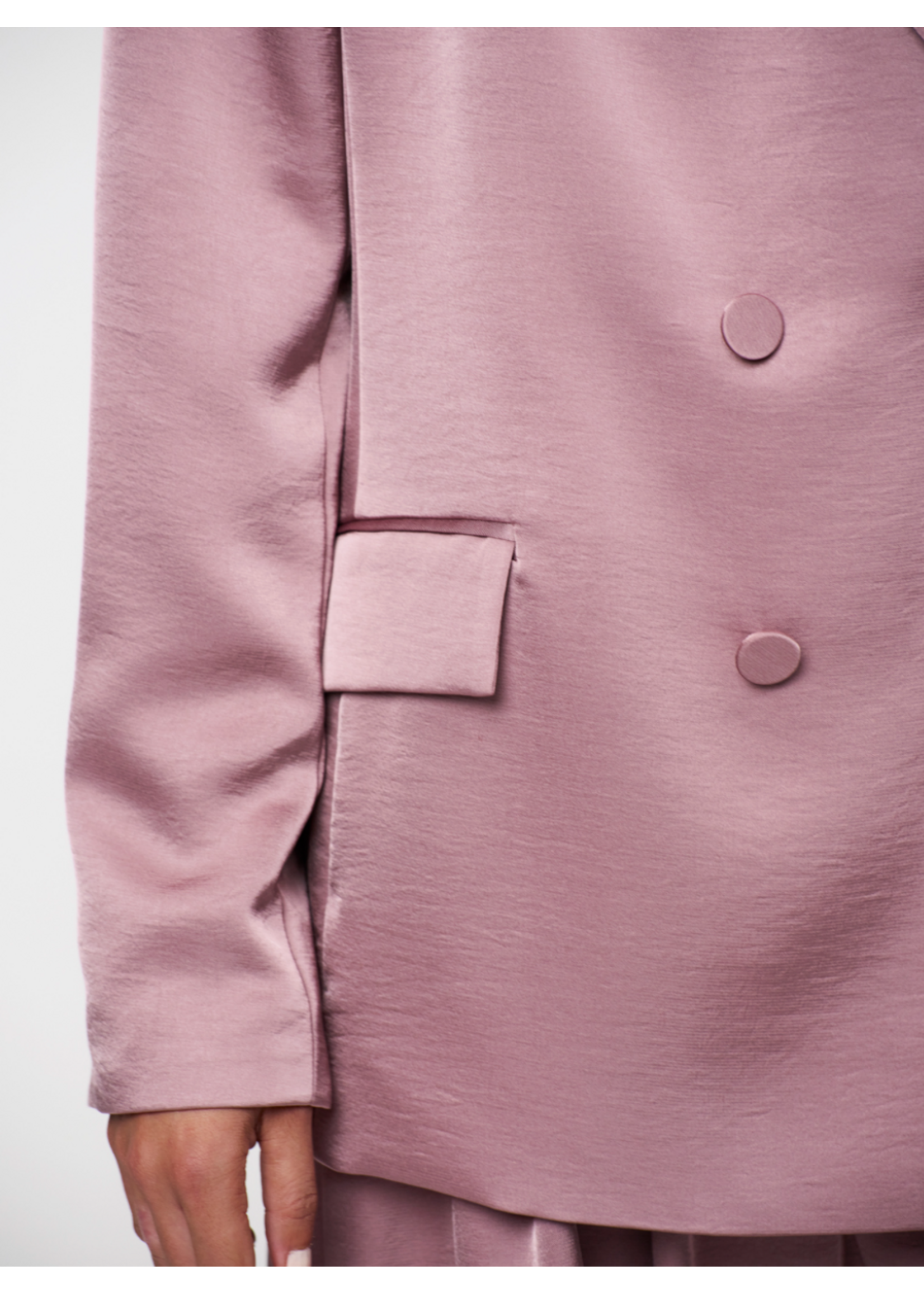 SATIN BLAZER