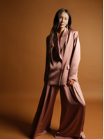 SATIN WIDE PANTS