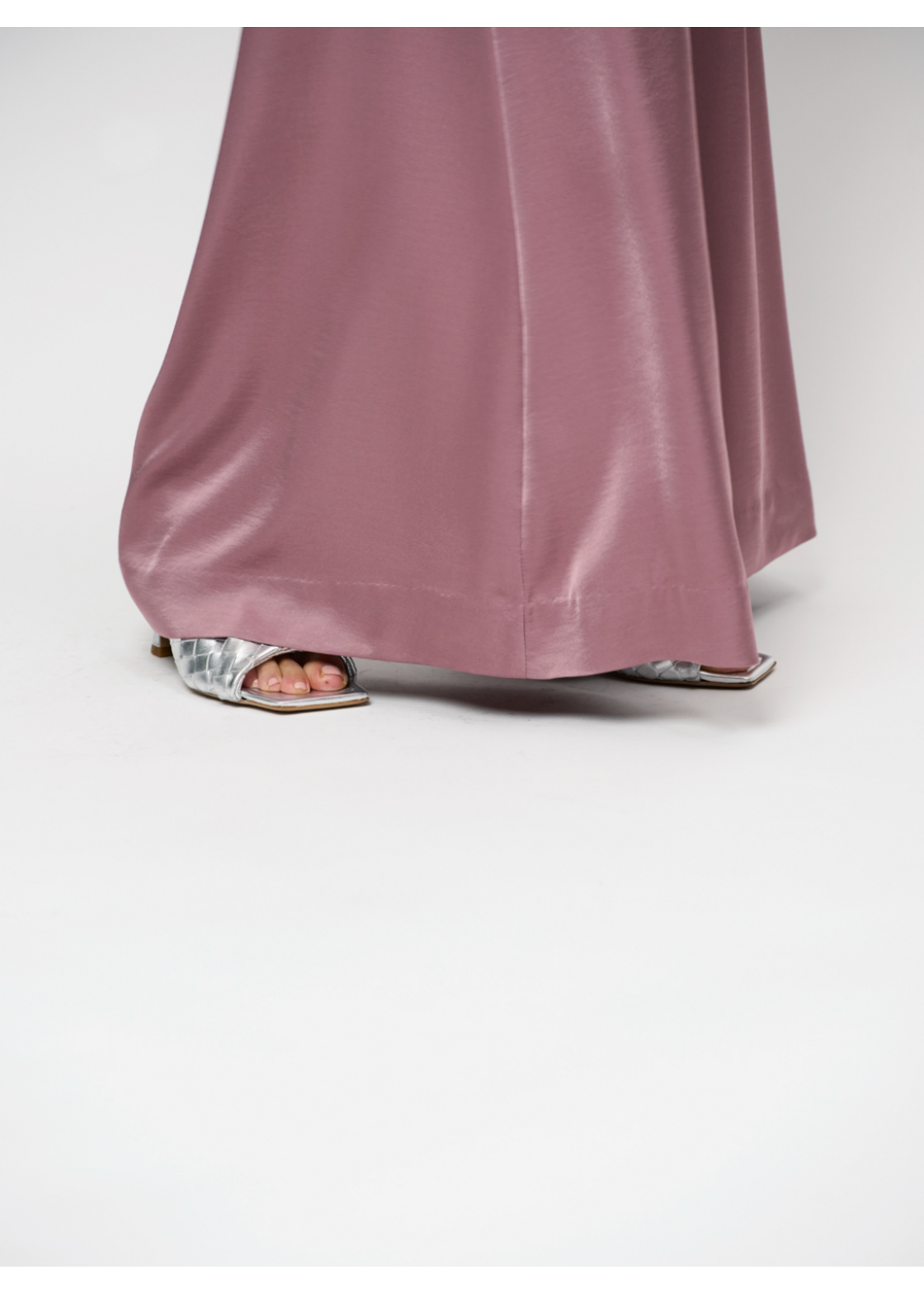 SATIN WIDE PANTS