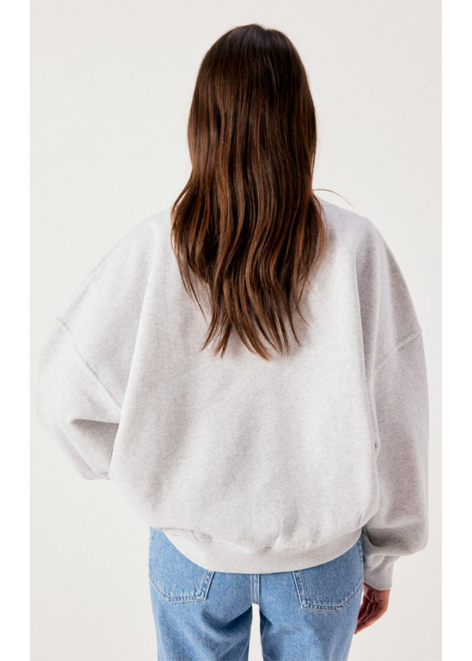 V-NECK SWEATSHIRT