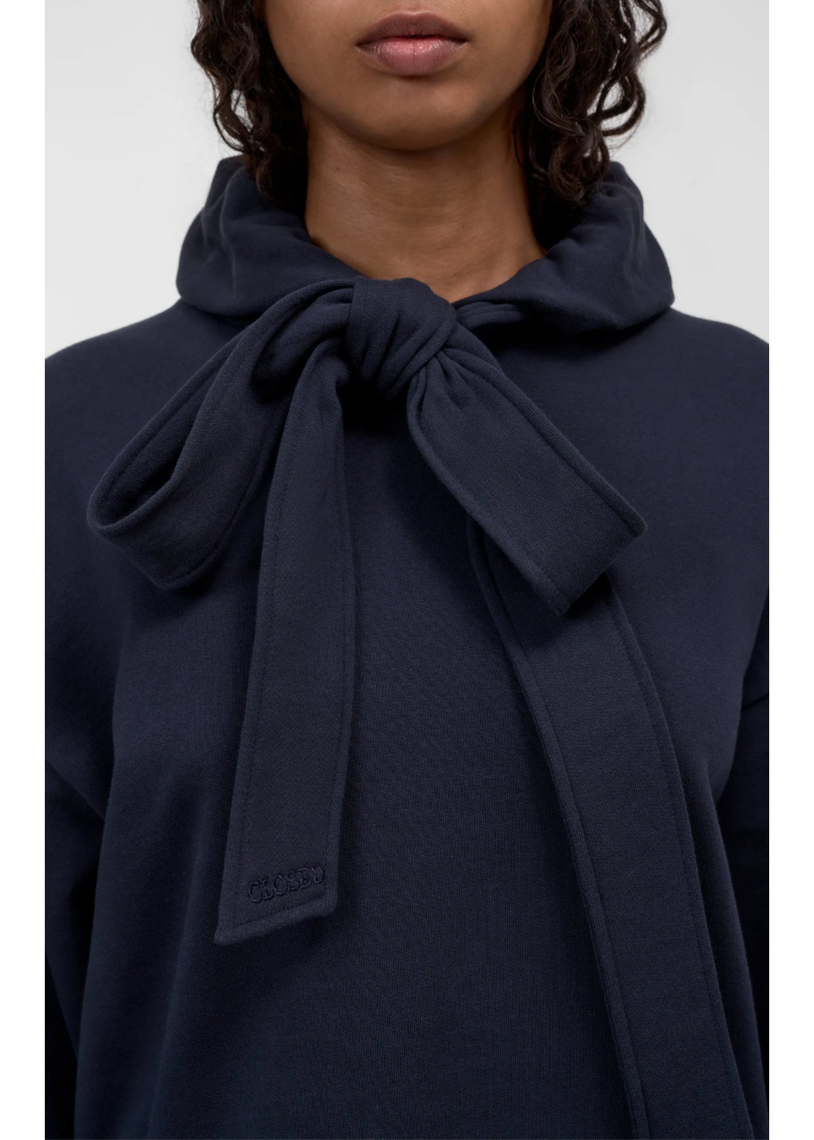 BOW TIE HOODIE