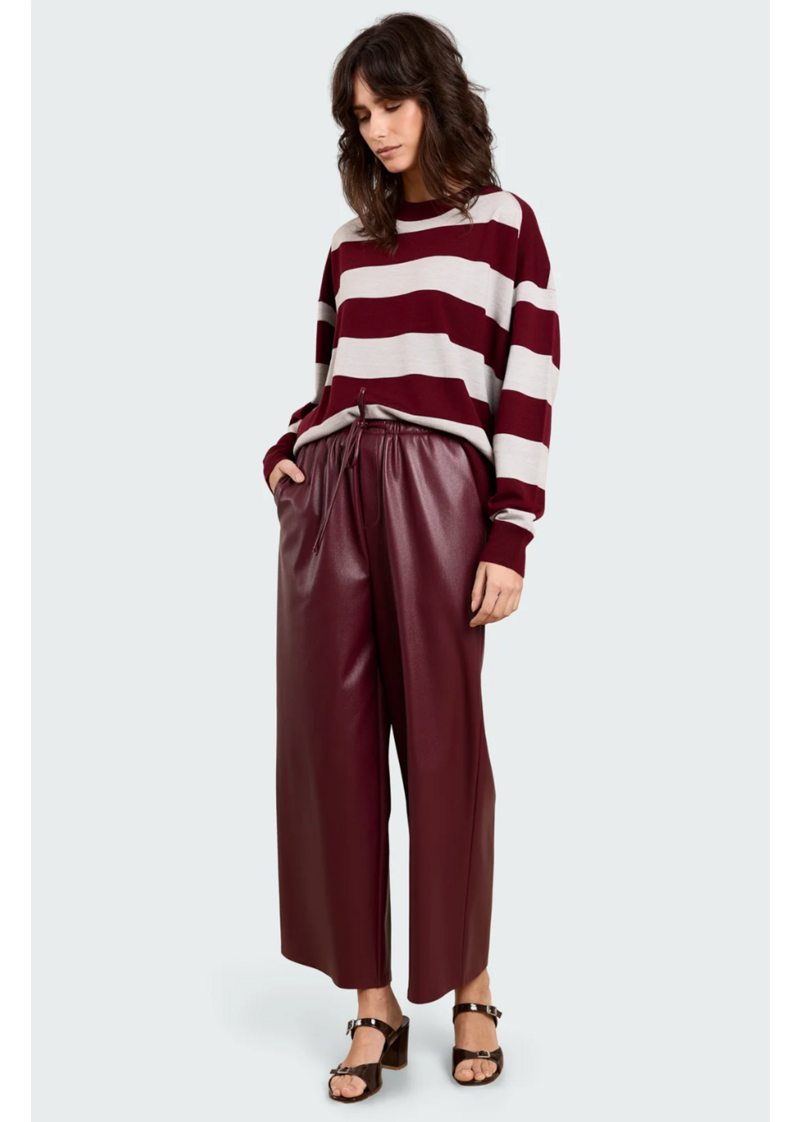 STRIPED MERINO KNIT