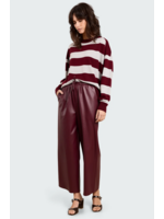 FAUX LEATHER PANTS