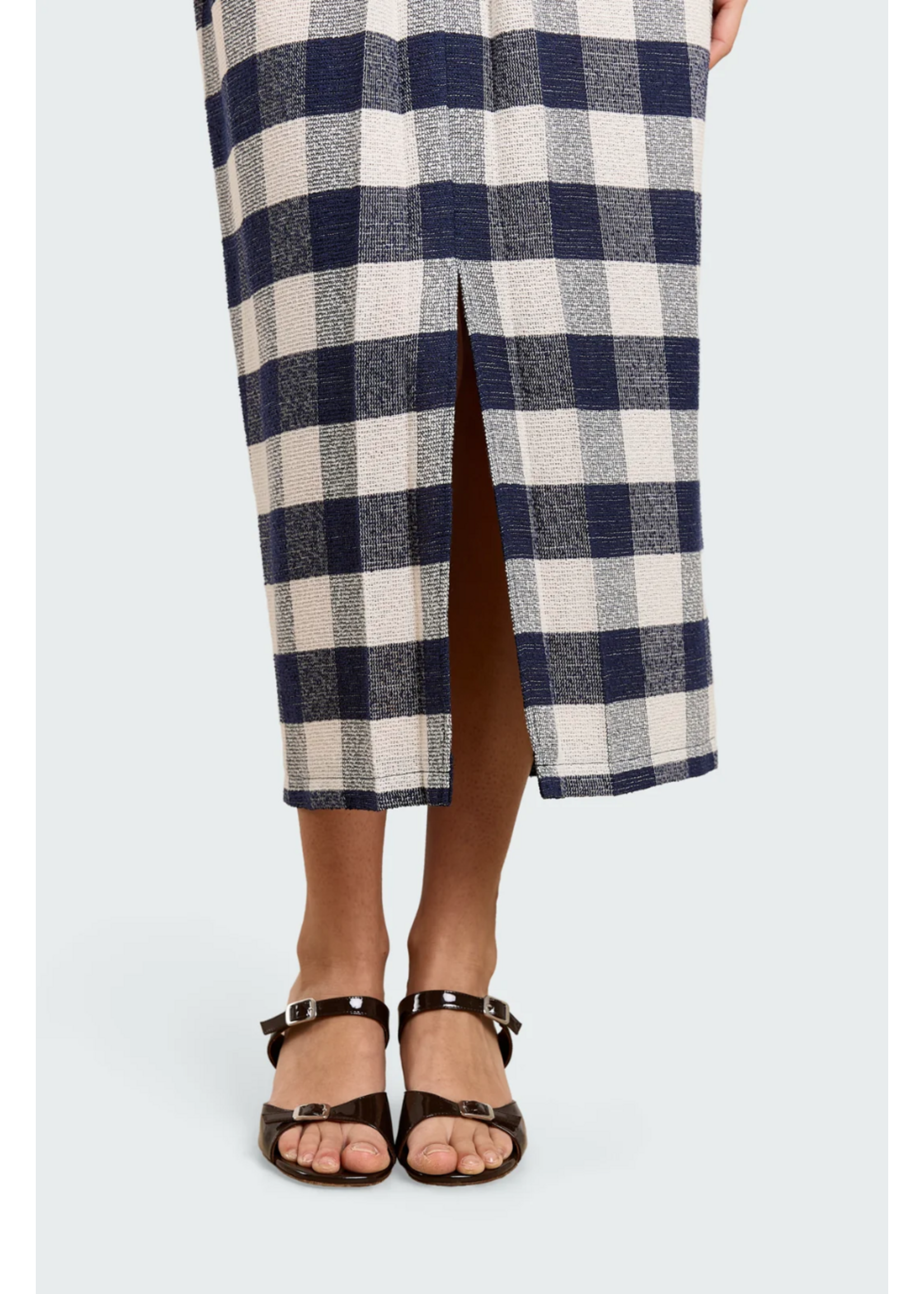 CHECK SKIRT