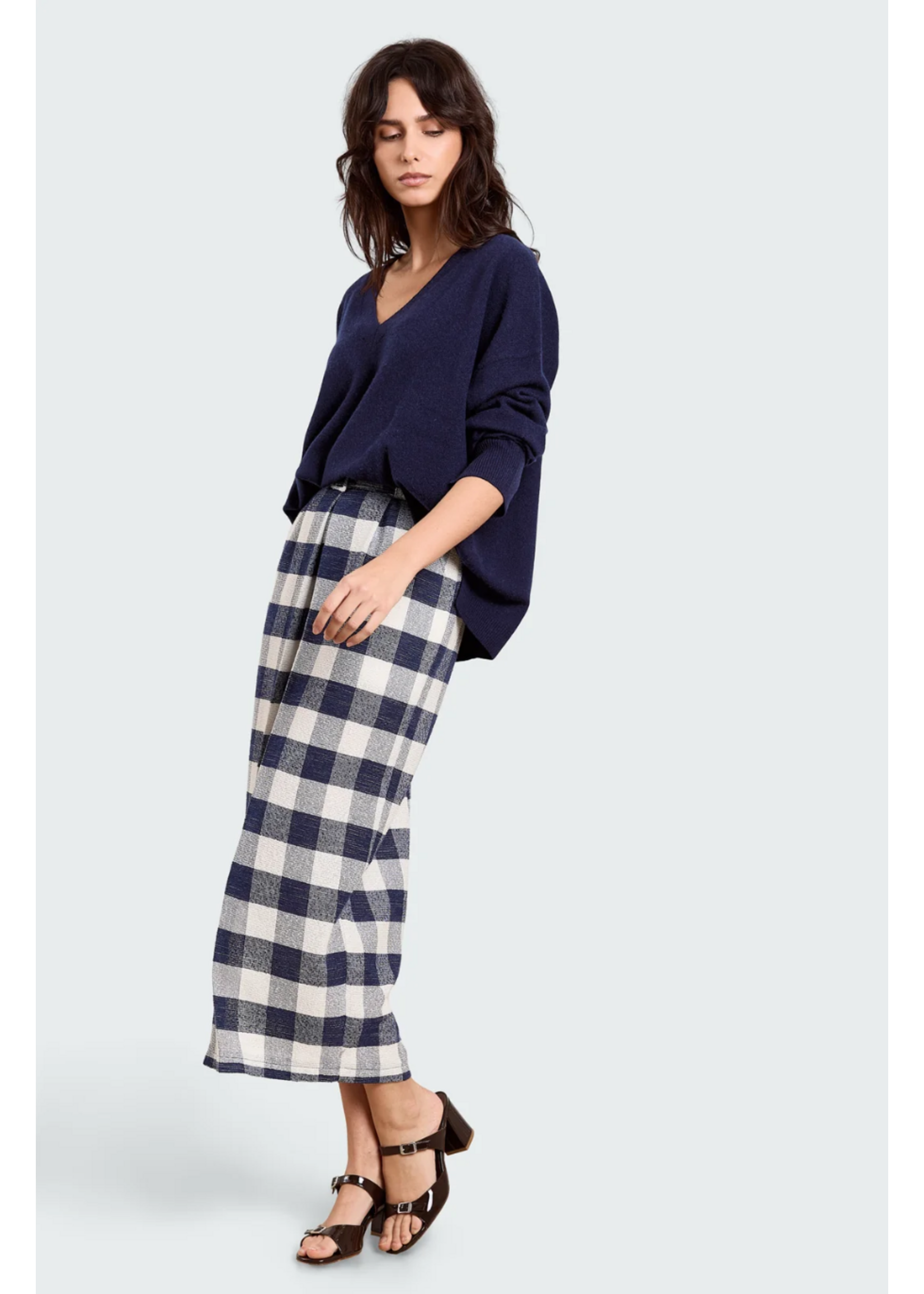 CHECK SKIRT