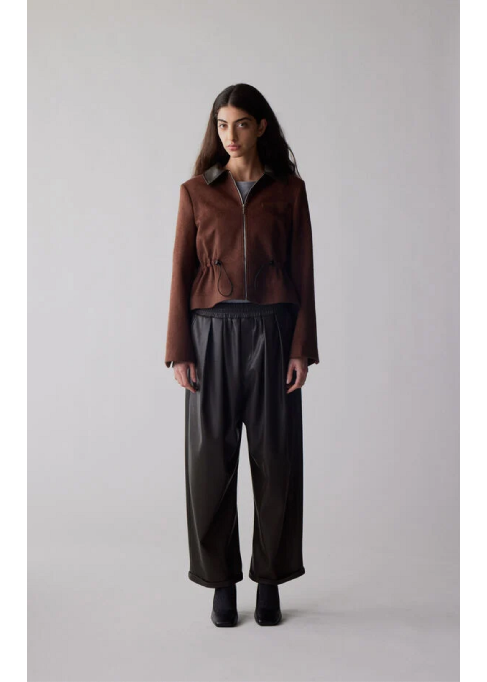VEGAN LEATHER PANTS