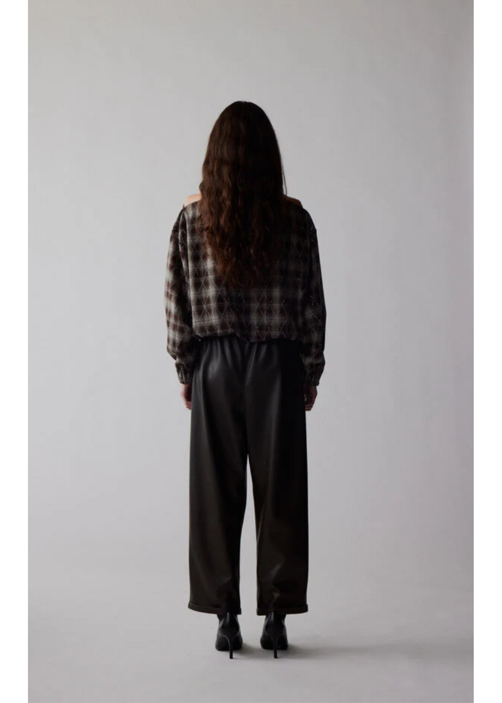VEGAN LEATHER PANTS