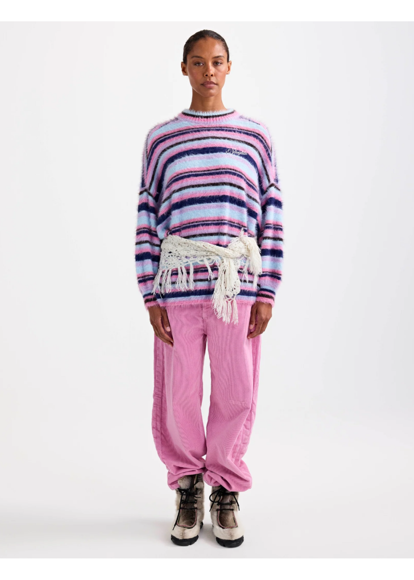 STRIPED KNIT