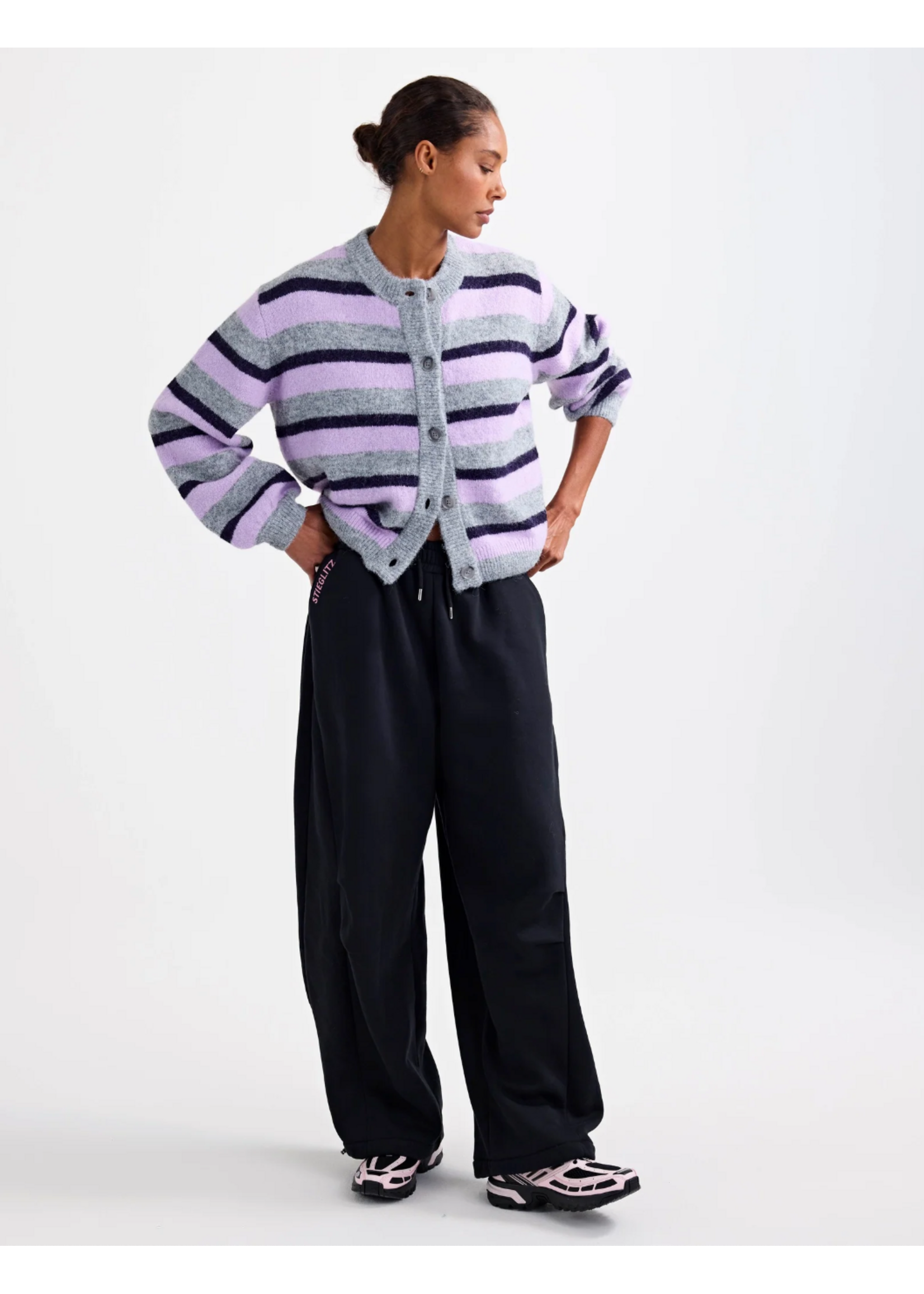 STRIPED CARDIGAN