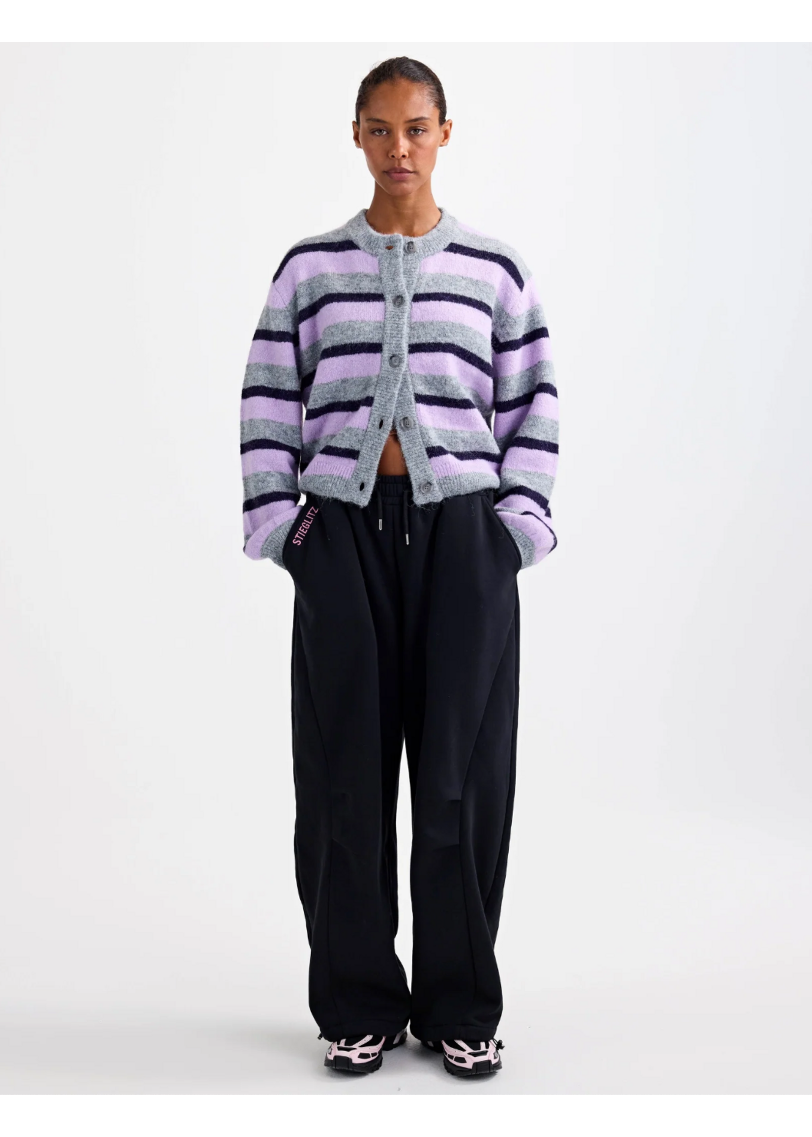STRIPED CARDIGAN