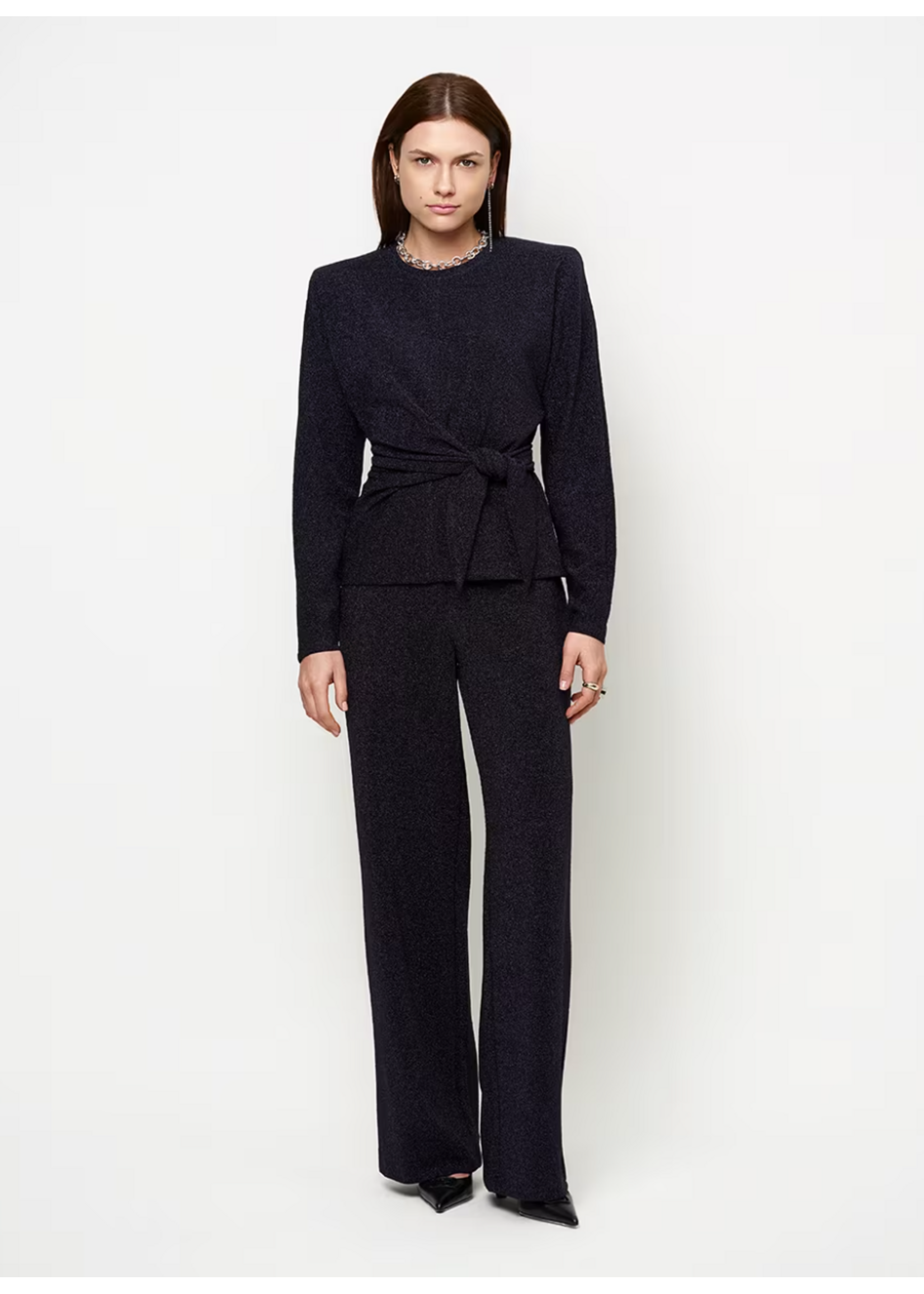 LUREX WRAP TOP