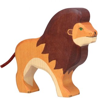 Holztiger leeuw