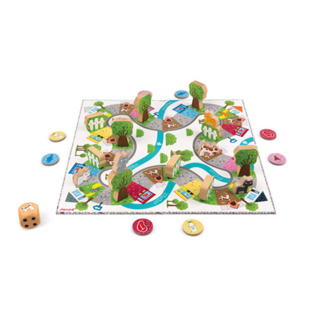 Janod Spellen, Kinderspellen - Kattenrace, 6+