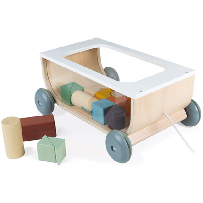 Janod Sweet Cocoon - blokkenkar