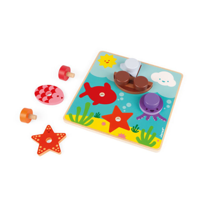 Janod Ik Leer - schroeven zee