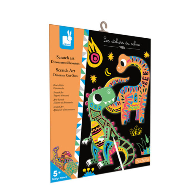 Janod Scratch art - dinosaurus