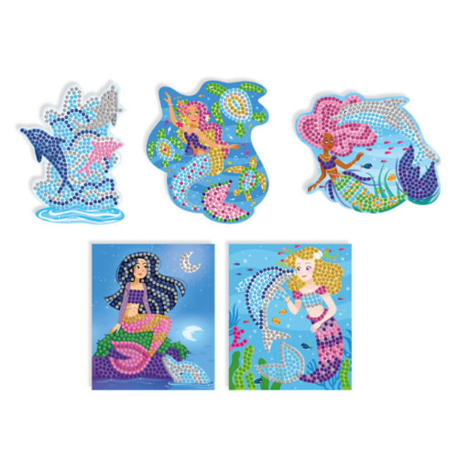 Janod Mozaïek - dolfijnen en zeemeerminnen