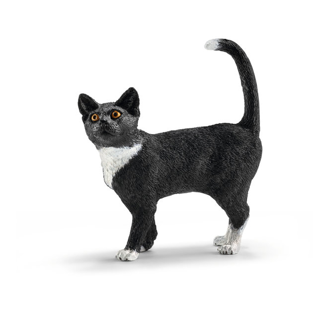 Schleich kat, staand