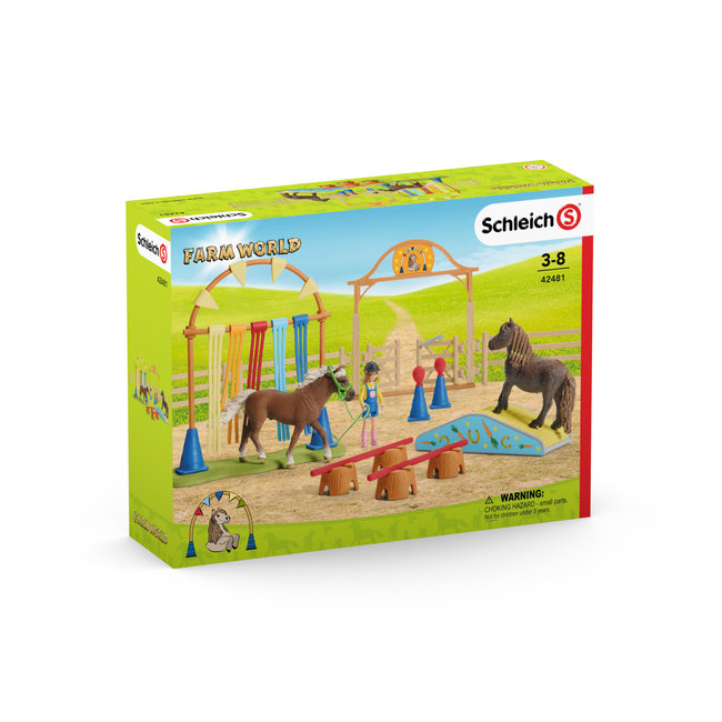 Schleich Farm World - Pony Agility Training