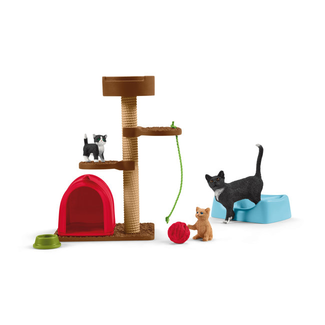 Schleich schleich farm world - speeltijd voor schattige katten