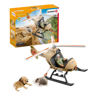 Schleich Schleich Wild Life - Reddingshelikopter voor dieren