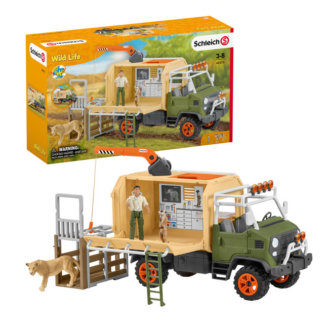 Schleich Wild Life - Animal Rescue Large Truck