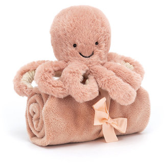 Jellycat Jellycat Knuffels -  Odell Octopus Soother, 34cm