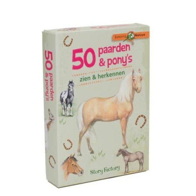 Story Factory Expeditie Natuur 50 Paarden & Pony's