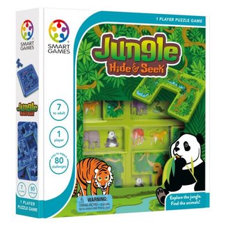 SmartGames Braingames - Jungle Hide & Seek (80 opdrachten), 7+