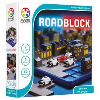 SmartGames Spellen, Braingames - RoadBlock (80 opdrachten), 7+