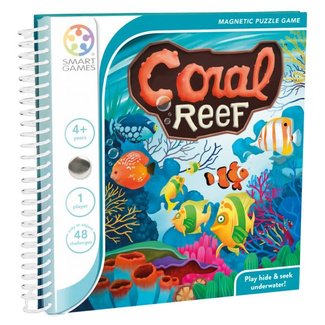 SmartGames Magneet puzzel, spel - Coral Reef (48 opdrachten), 4+