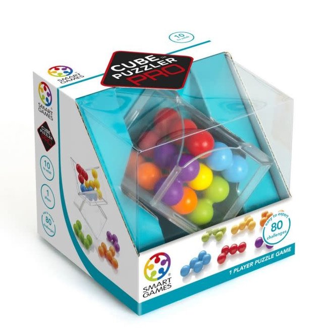 SmartGames Display 6 st: Cube Puzzler Pro (80 opdrachten)