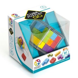 SmartGames Display 6 st: Cube Puzzler Go (80 opdrachten)
