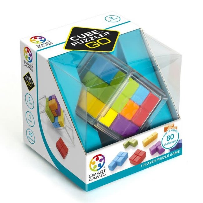 SmartGames Display 6 st: Cube Puzzler Go (80 opdrachten)