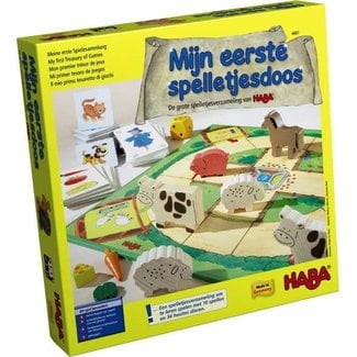 HABA Mijn eerste spelletjesdoos - De grote spelletjesverzameling van HABA