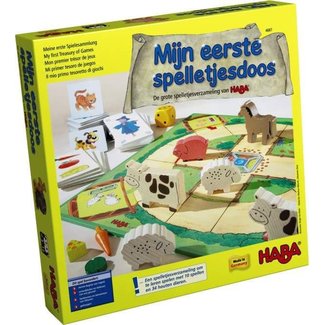 HABA Spel - Mijn eerste spelletjesdoos - De grote spelletjesverzameling van HABA
