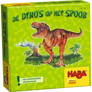 HABA Spellen, Kinderspellen - Super mini spel: De dino's op het spoor, 5+
