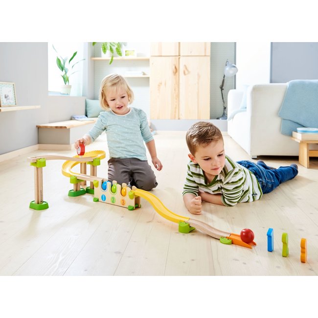 HABA (UA) K‚àö¬∫llerbu Knikkerbaan - Basisdoos Knikkerbaan Getallen- en kleurenrally