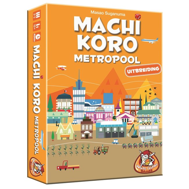 White Goblin Games Spellen, Kaartspellen - Machi Koro Metropool