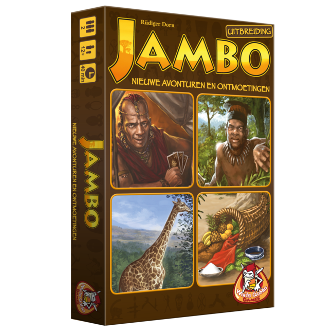 White Goblin Games (UA) Jambo - Nieuwe Avonturen en Ontmoetingen
