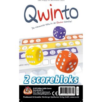 White Goblin Games Spellen, Dobbelspellen - Qwinto Bloks