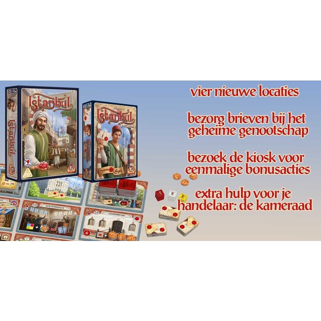 White Goblin Games (UA) Istanbul Brieven & Zegels