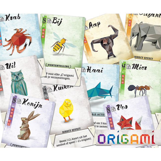 White Goblin Games Spellen, Kaartspellen - Origami