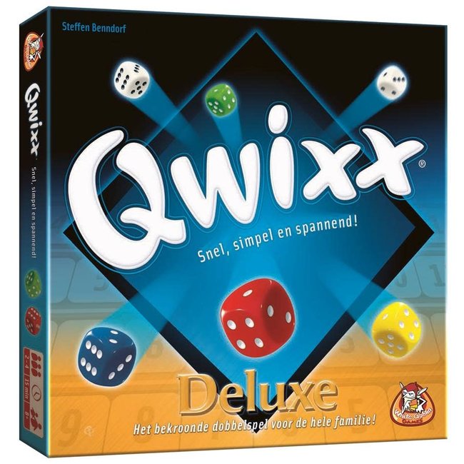 White Goblin Games Spellen, Dobbelspellen - Qwixx Deluxe