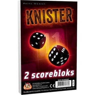 White Goblin Games Spellen, Dobbelspellen - Knister score bloks